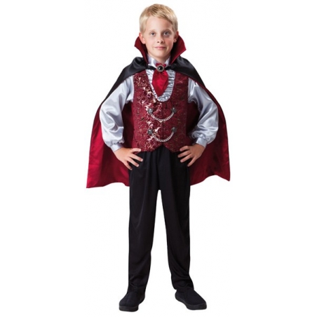Déguisement vampire garçon luxe 