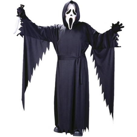 Déguisement Scream adolescent 170 cm (14 à 16 ans) avec masque Déguisement Scream adolescent 170 cm (14 à 16 ans) avec masque