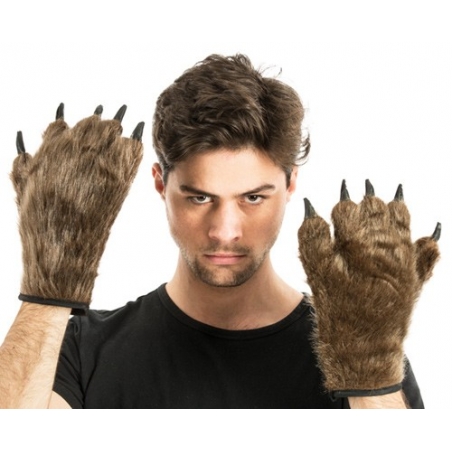 Gants de loup garou adulte Gants de loup garou adulte
