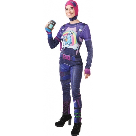 Déguisement Terreur Fluo Fortnite adulte
