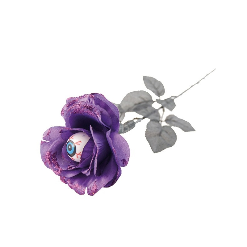 Rose violette avec œil 