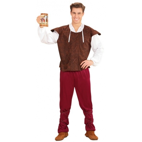 Déguisement tavernier médiéval homme