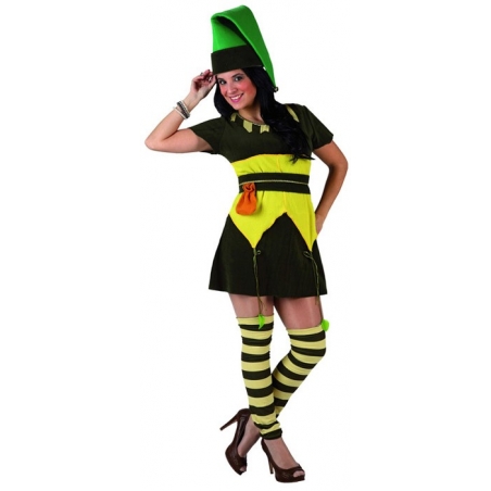 Déguisement de lutin femme