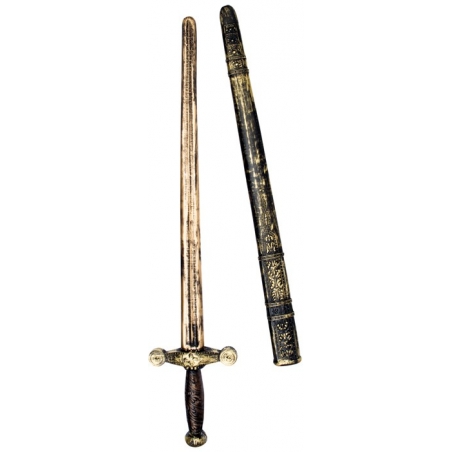 Épée médiévale avec fourreau, incarnez un véritable chevalier du moyen-âge Épée médiévale avec fourreau, incarnez un véritable chevalier du moyen-âge
