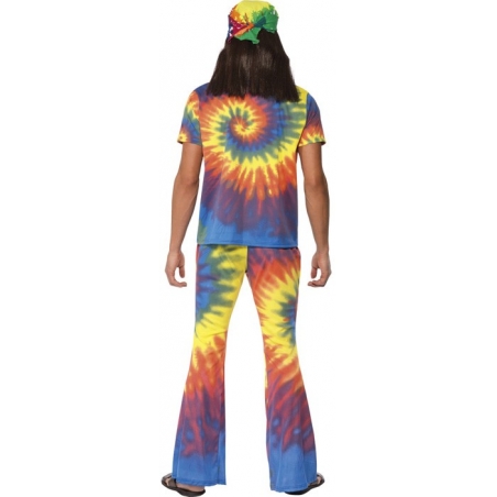 Déguisement de hippie pour homme disponible en taille M et L