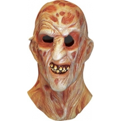 Masque de Freddy Krueger sous licence officielle, un masque intégral en latex pour incarner le célèbre tueur en série