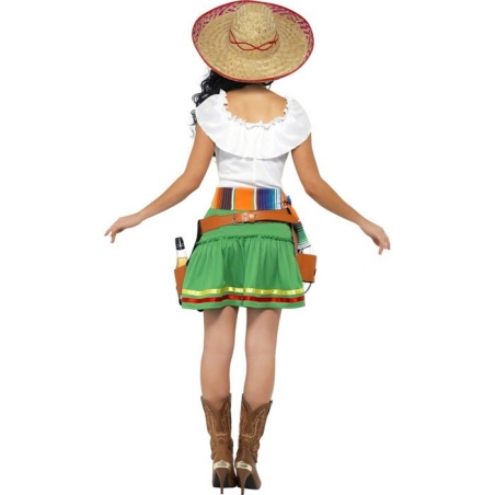 Tequila shooter, costume mexicain pour femme 