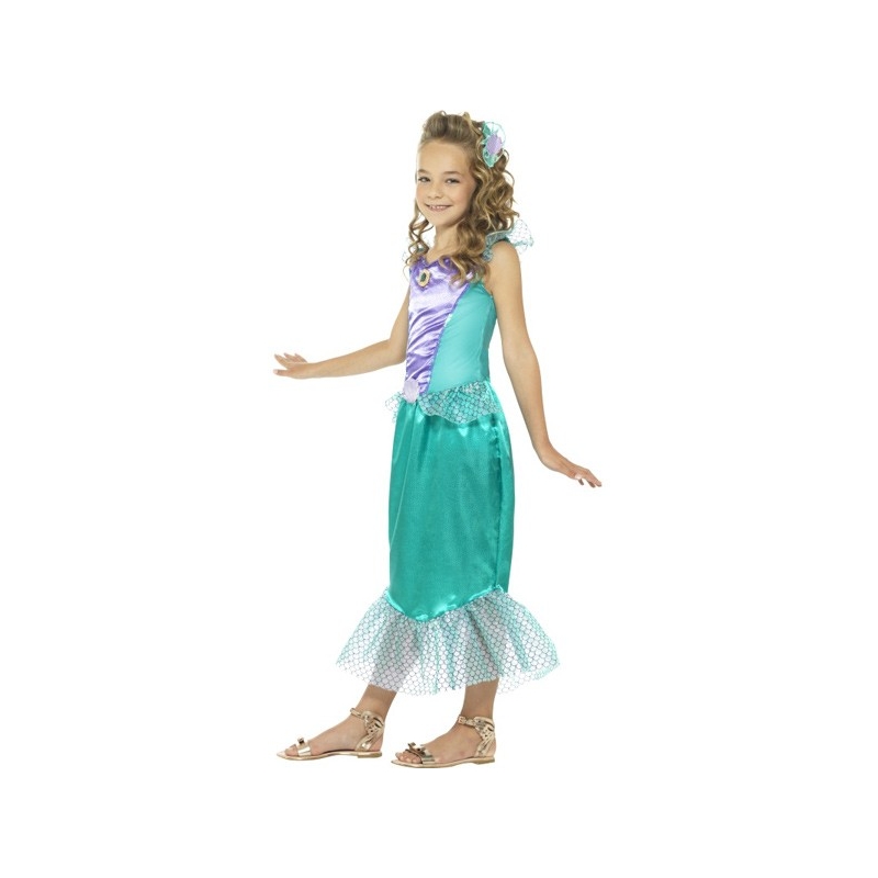 costume de sirène pour fille de 4 ans à 12 ans