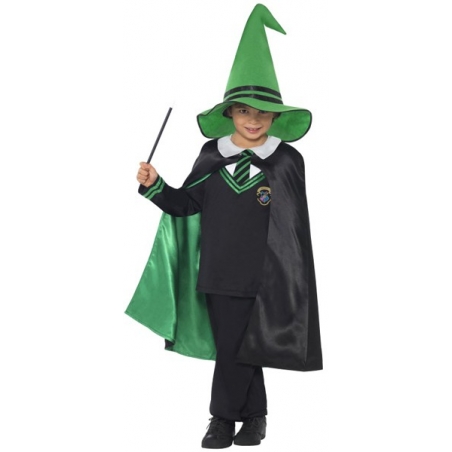 Déguisement d'apprenti sorcier pour enfant, incarne un personnage digne du célèbre Harry Potter Déguisement d'apprenti sorcier pour enfant, incarne un personnage digne du célèbre Harry Potter