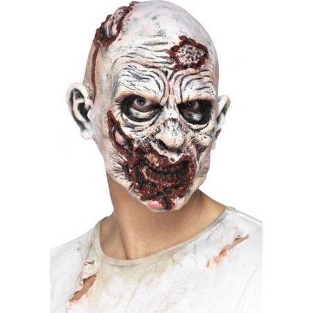 Masque de zombie pour adulte, masque intégral en mousse latex  