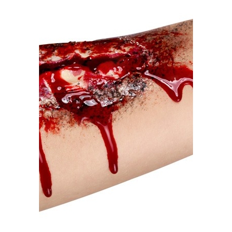 Réalisez des blessures réalistes grâce au faux sang en gel (qualité pro)