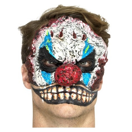 Réaliser facilement un maquillage de clown tueur pour halloween - étape 3