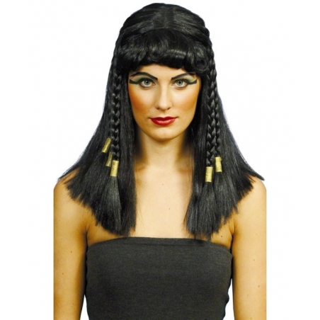 Perruque Cléopâtre - accessoire déguisement égyptienne Perruque Cléopâtre - accessoire déguisement égyptienne