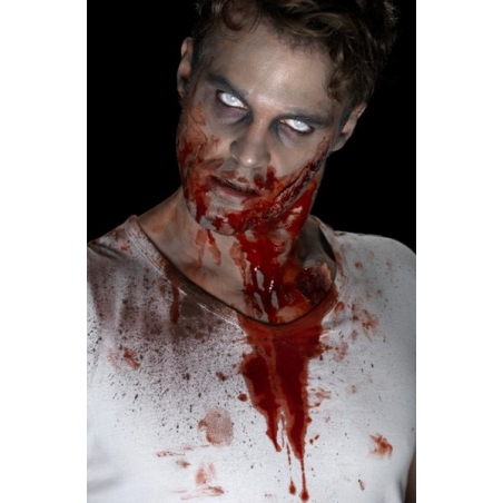 Réalisez tous vos maquillages pour halloween grâce à ce bidon de faux sang (500 ml) Réalisez tous vos maquillages pour halloween grâce à ce bidon de faux sang (500 ml)
