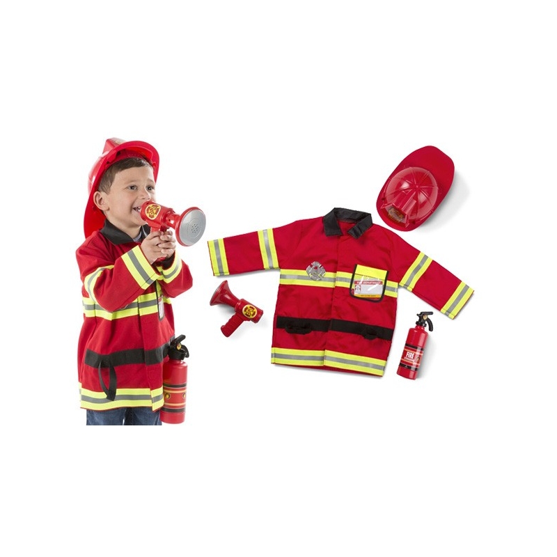 Déguisement chef des pompiers garçon 3 à 6 ans