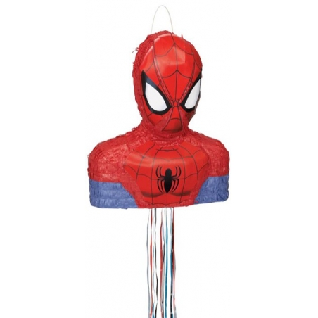 Pinata Spiderman 3D idéale pour fêter l'anniversaire de votre petit héros Marvel