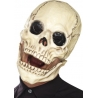 Masque squelette intégral avec mâchoire mobile, conçu en mousse de latex Masque squelette intégral avec mâchoire mobile, conçu en mousse de latex