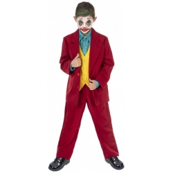 Déguisement de Joker rouge pour garçon digne d'Arthur Fleck du film Joker