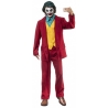 Déguisement de Joker rouge pour homme idéal pour Halloween ou une soirée costumée Cinéma