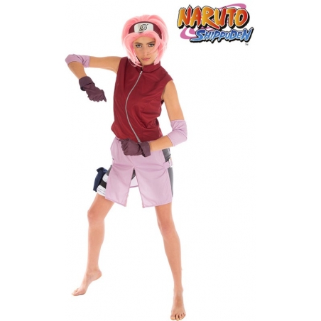 Sakura déguisement Naruto pour femme sous licence officielle - costume manga