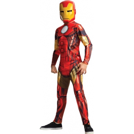 Déguisement Iron Man pour garçon, un costume Marvel qui fera le bonheur des enfants de 3 à 8 ans