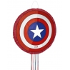 Pinata Marvel, réalisez une décoration d'anniversaire Marvel en suspendant cette pinata bouclier Captain America