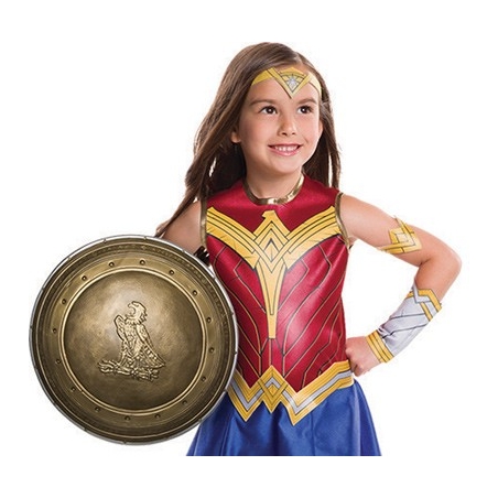 Bouclier de Wonder Woman 30 cm, l'accessoire idéal pour compléter le déguisement Wonder Woman