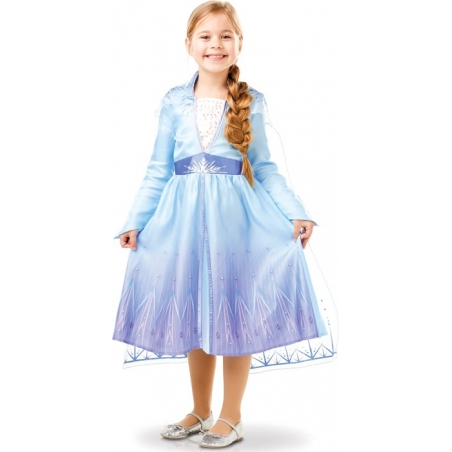 Déguisement Elsa fille - La reine des neiges 2 