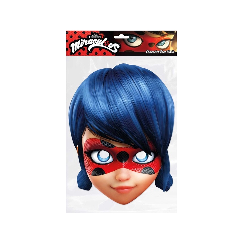 Masque Ladybug Miraculous en carton