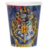 Gobelet Harry Potter décoré des blasons des 4 écoles de Poudlard, idéal pour fête un anniversaire Harry Potter