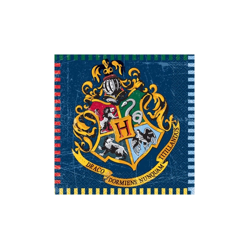 16 serviettes Harry Potter 33 cm