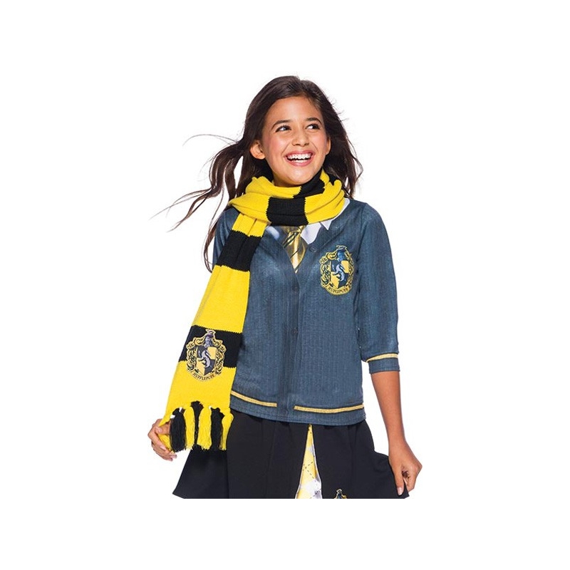 Harry Potter écharpe Poufsouffle luxe La magie du déguisement