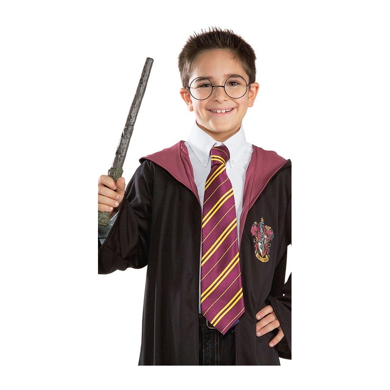 Cravate Harry Potter Gryffondor, un accessoire indispensable pour accessoiriser votre déguisement d'Harry Potter