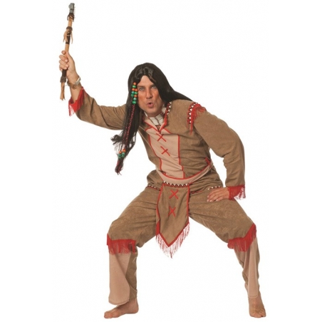 déguisement indien homme Hiawattha, également disponible en grande taille