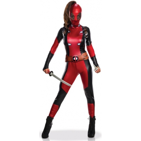 déguisement de Deadpool pour femme - costume super-héros Marvel pour adulte déguisement de Deadpool pour femme - costume super-héros Marvel pour adulte