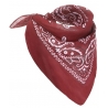 Bandana de cowboy rouge en tissu - accessoire western Bandana de cowboy rouge en tissu - accessoire western