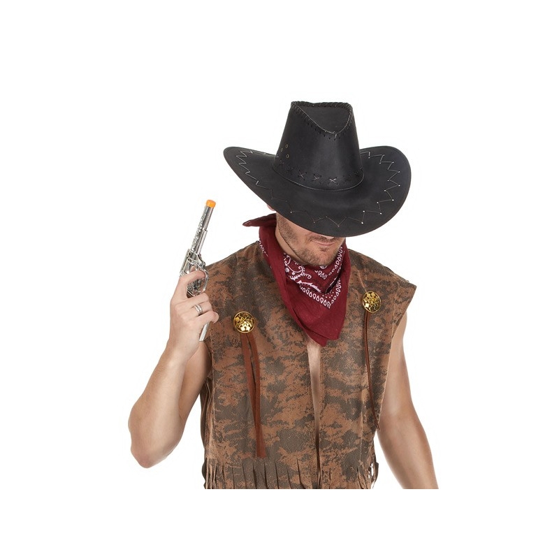 Bandana rouge, un accessoire western absolument incontournable