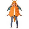 Déguisement Pokémon Dracaufeu pour enfant, cape à capuche et ailes de dragon 