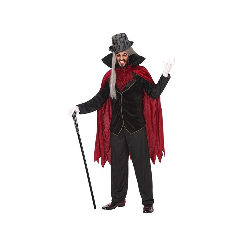 Déguisement de vampire gothique pour homme disponible en taille M/L et XL