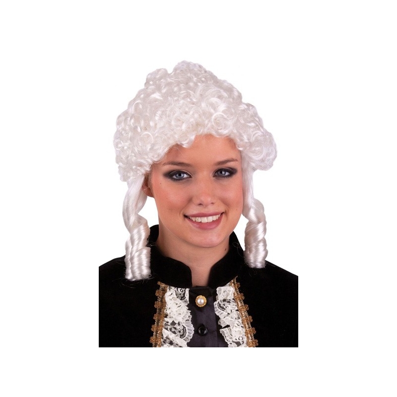Perruque de marquise pour adulte, Colombine