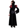 Costume de vampire pour fille, longue robe avec col de vampire Costume de vampire pour fille, longue robe avec col de vampire