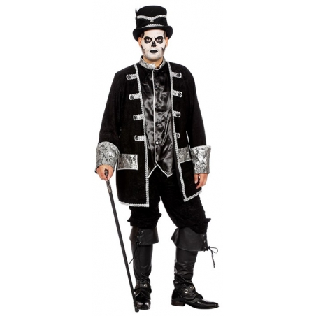 Déguisement de pirate vaudou halloween pour homme, grandes tailles disponibles