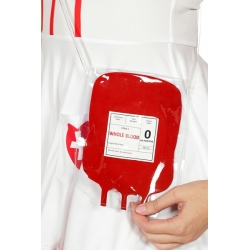 Sac poche de sang, idéal pour accessoiriser tous vos déguisements d'halloween