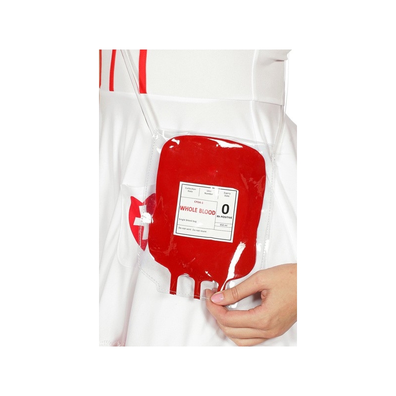 Sac poche de sang, idéal pour accessoiriser tous vos déguisements d'halloween