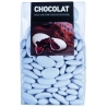Dragées au chocolat couleur bleu ciel - 500 gr