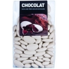 Dragées au chocolat couleur ivoire - 500 gr