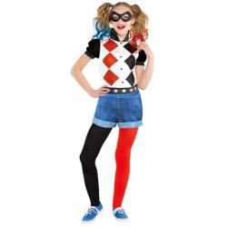 déguisement Harley Quinn fille idéal pour incarner une super héroïne DC Comics