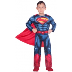 déguisement de Superman garçon avec combinaison rembourrée et cape - DC Comics