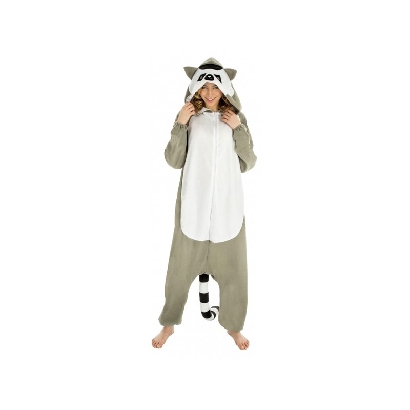 Déguisement de raton laveur, ce kigurumi animal va faire sensation lors d'une soirée pyjama ou d'un festival