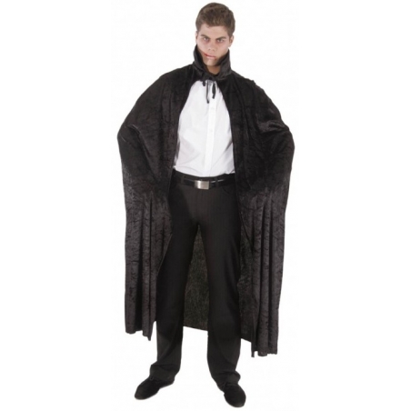 Cape vampire velours noir